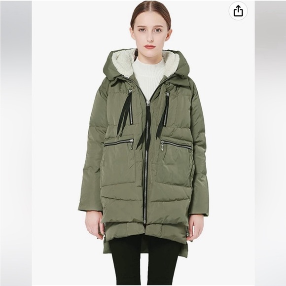 Jackets & Blazers - Orolay Women's Thickened Down Jacket, army green. "famous Amazon jacket"